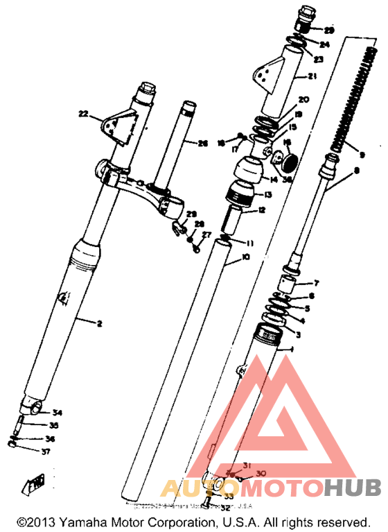 Передняя вилка