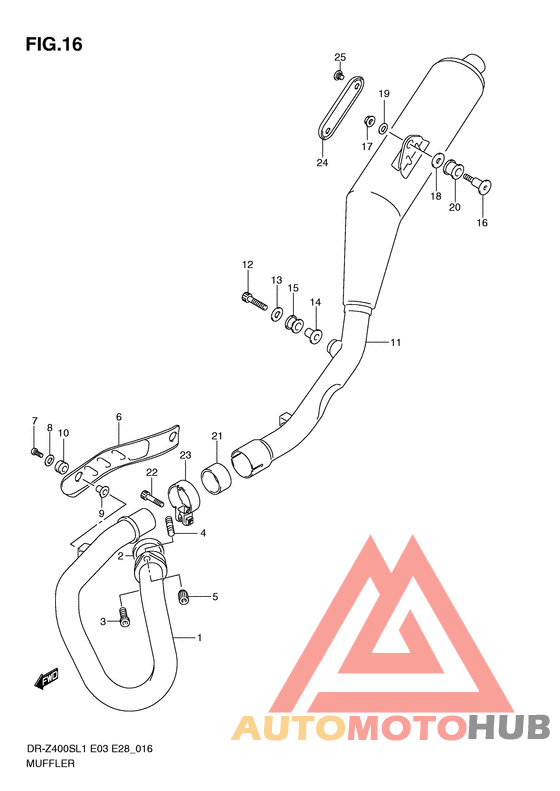 Muffler comp