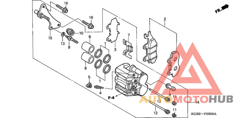 Передний суппорт