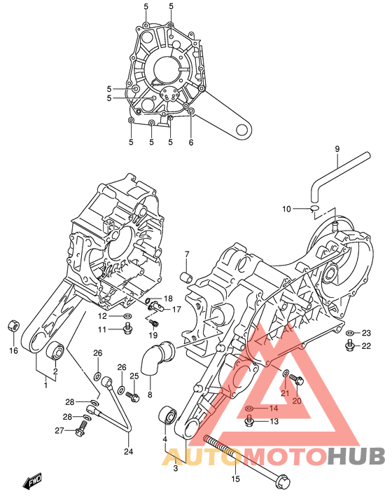 Картер двигателя