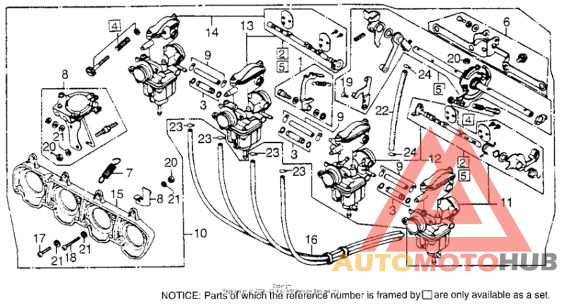 Carburetor (assy., link)
