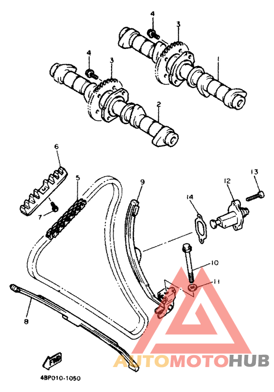 Camshaft . chain