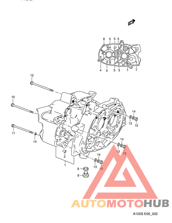 Картер двигателя