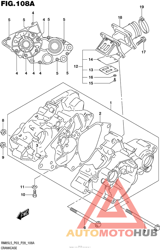 Картер двигателя