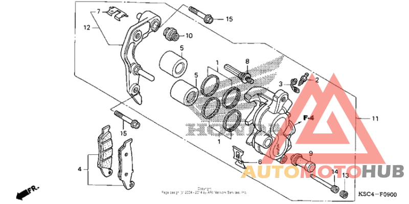 Передний суппорт
