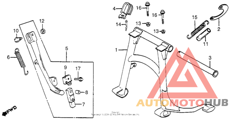 Main stand + side stand