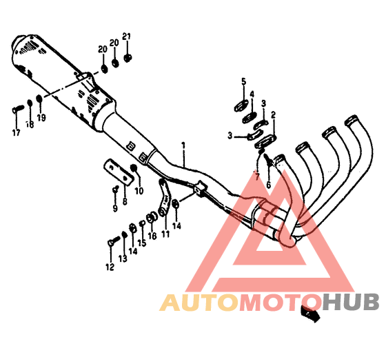 Muffler comp