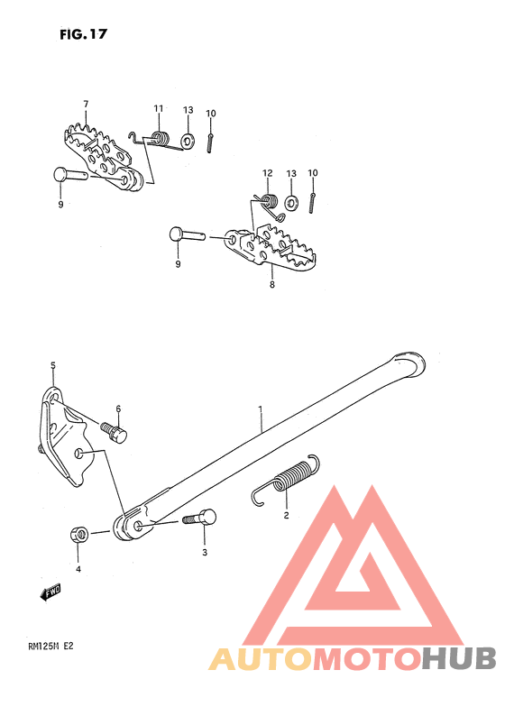 Stand - footrest