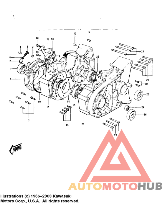 Картер двигателя