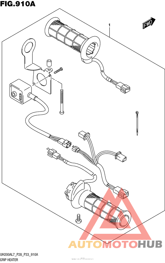 Grip Heater Set (Optional)