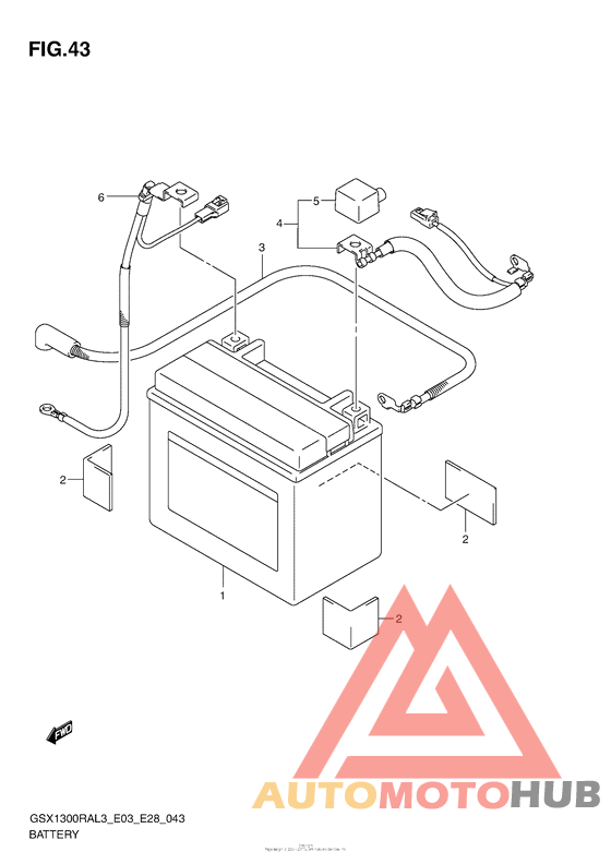 Battery (Gsx1300Ral3 E33)