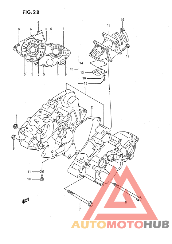 Картер двигателя