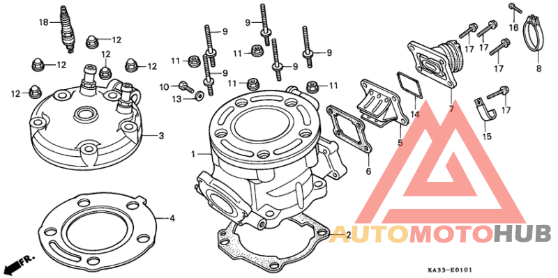 Cylinder/cylinder head