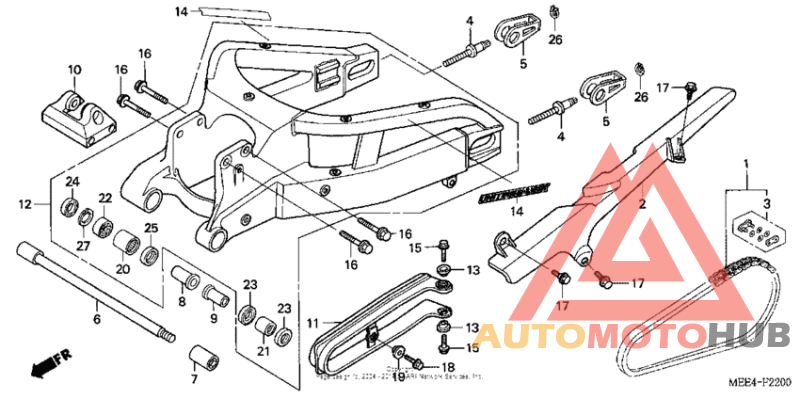 Swingarm ('03-'04)