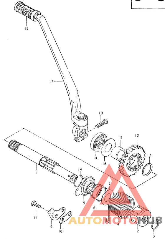 Ножной стартер