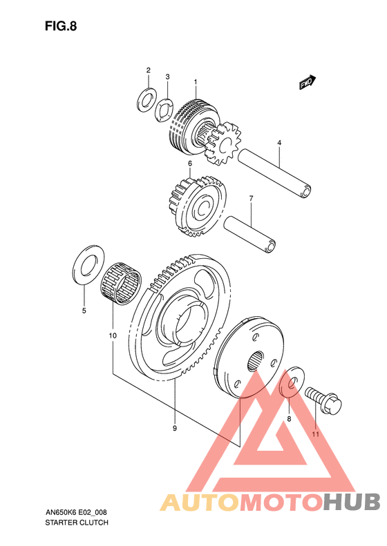 Муфта стартера
