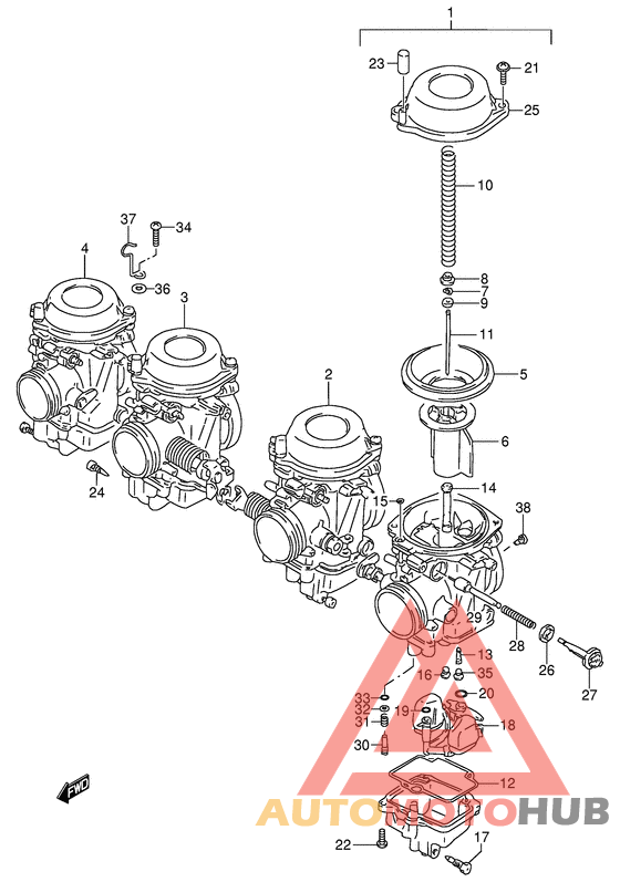 Carburetor assy