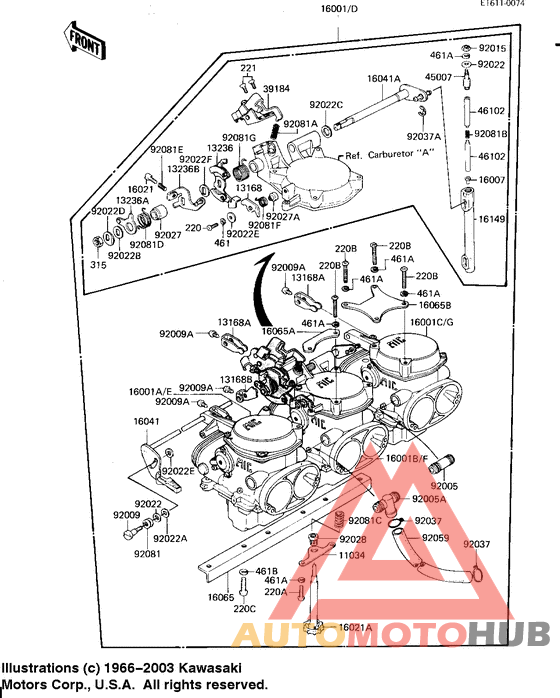 Carburetor assy