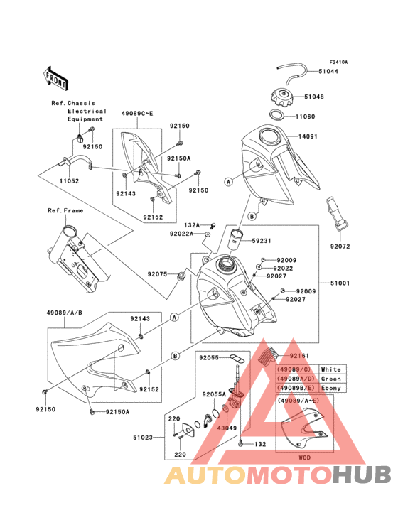 Fuel tank(a8f-a9fa)