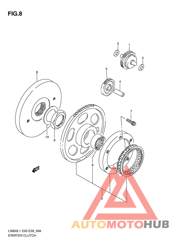 Муфта стартера