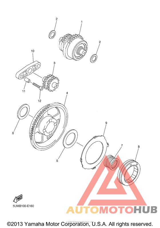 Муфта стартера