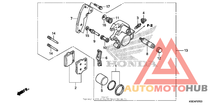 Передний суппорт