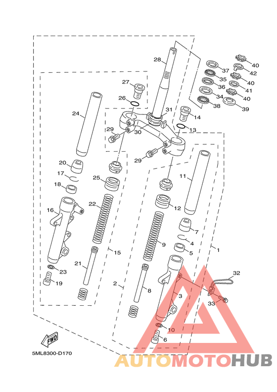 Передняя вилка
