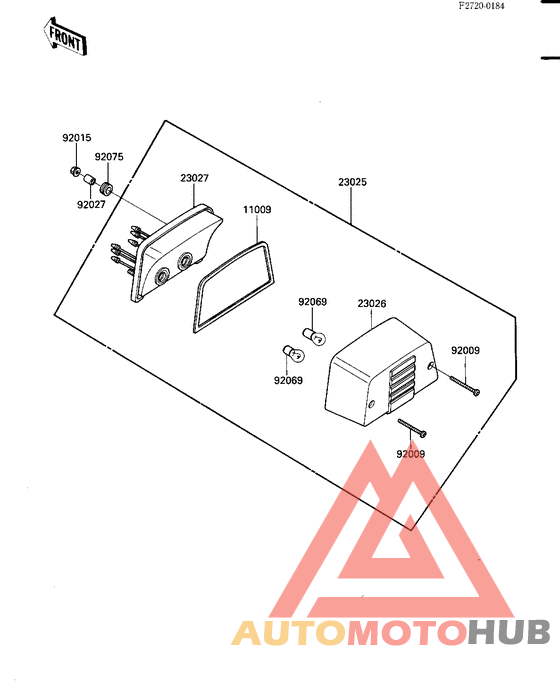 Taillight unit ass`y