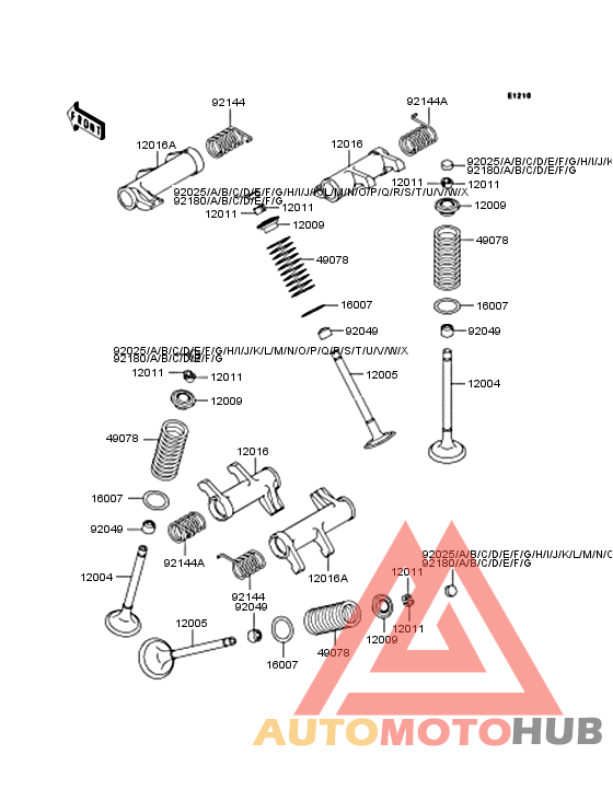 Rocker arms/valves