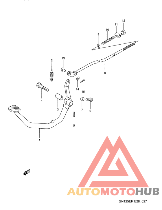 Передний суппорт