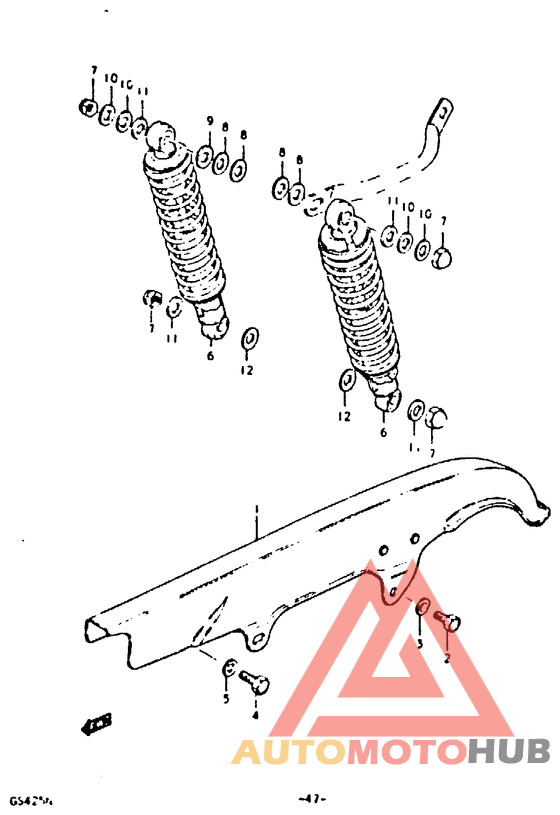 Chain case - shock absorber