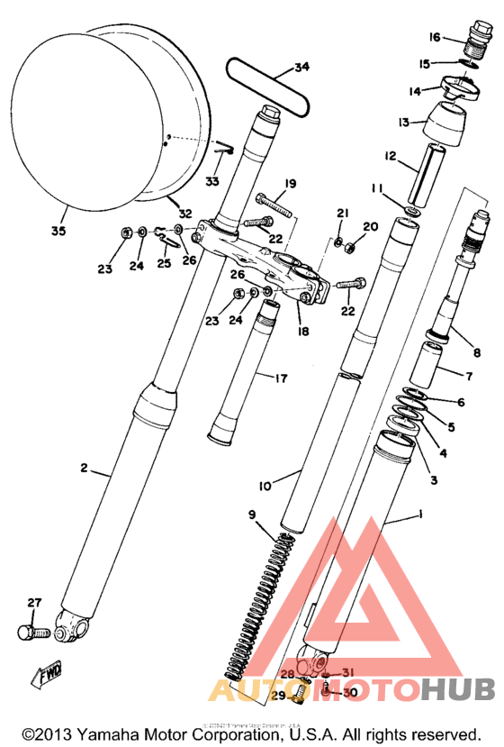 Передняя вилка