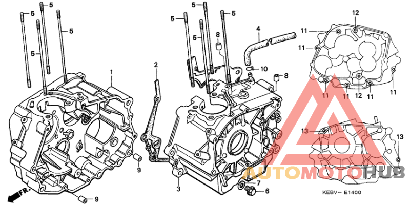 Картер двигателя