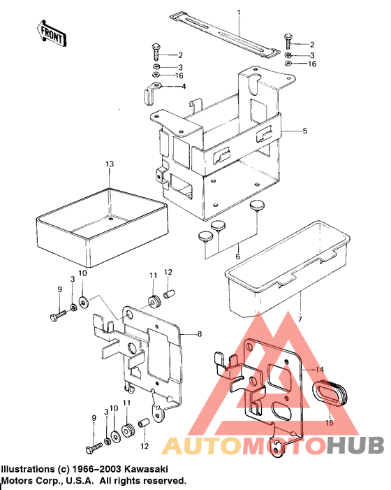 Battery case/tool case