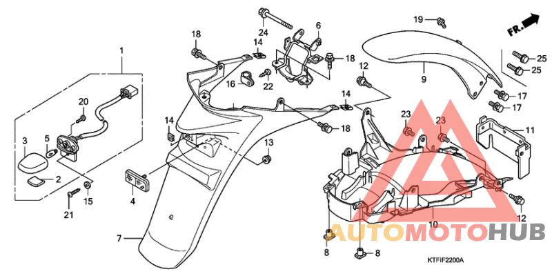 Заднее крыло