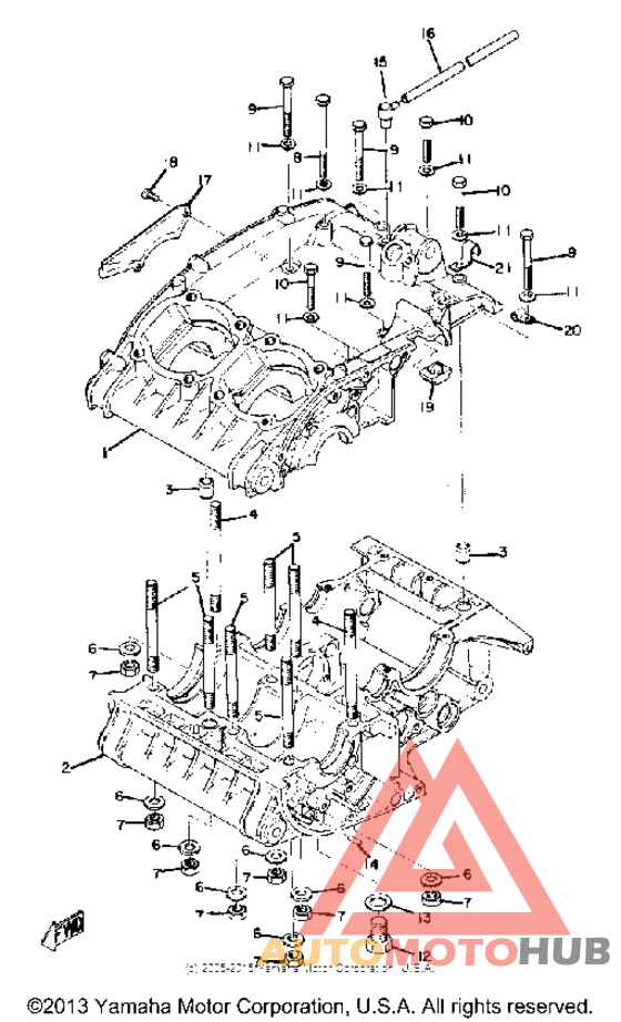 Картер двигателя