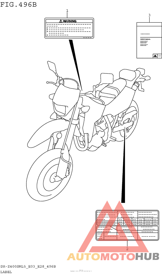 Label (Dr-Z400Sml5 E28)