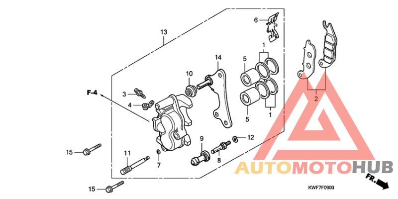 Передний суппорт
