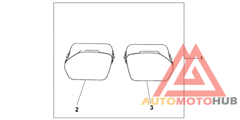 Pannier inner bag set