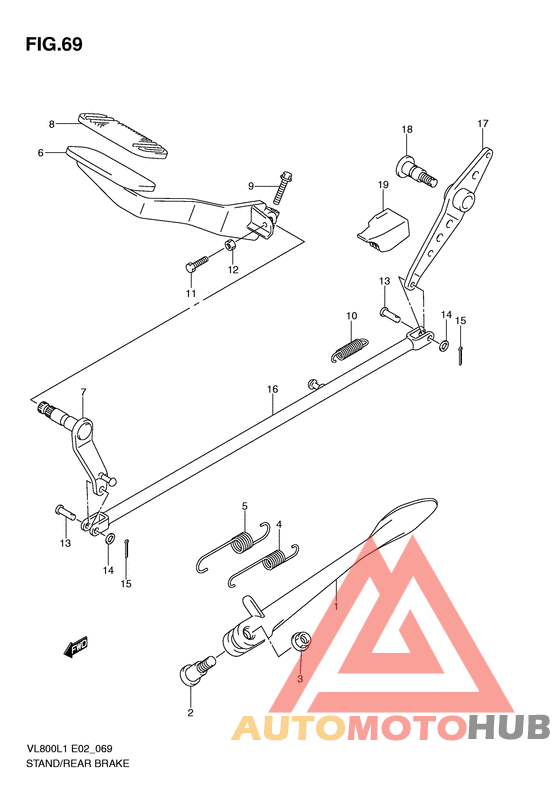 Передний суппорт