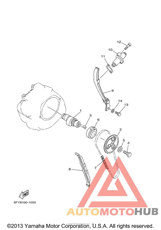 Цепь механизма газораспределения