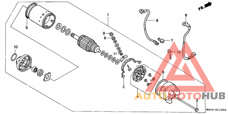 Стартерный мотор