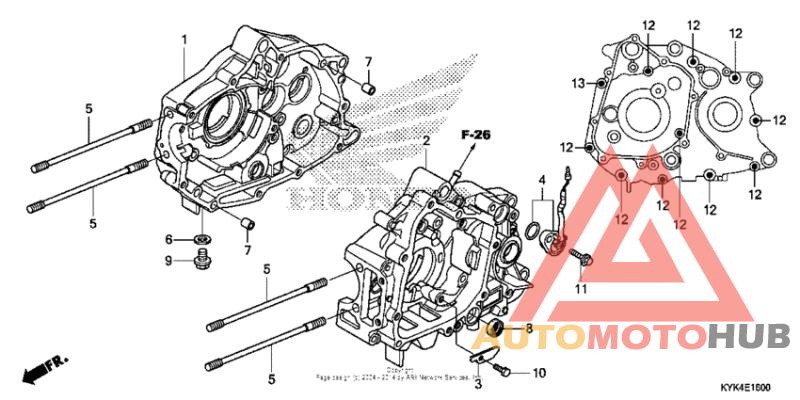 Картер двигателя