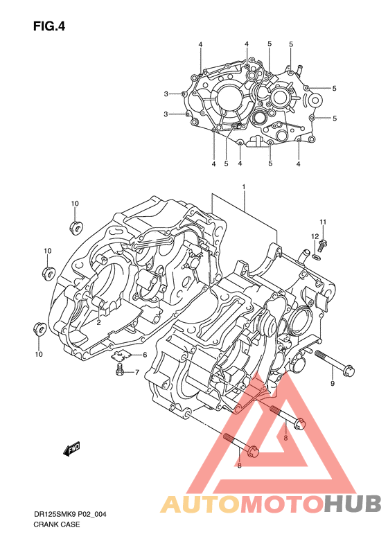 Картер двигателя
