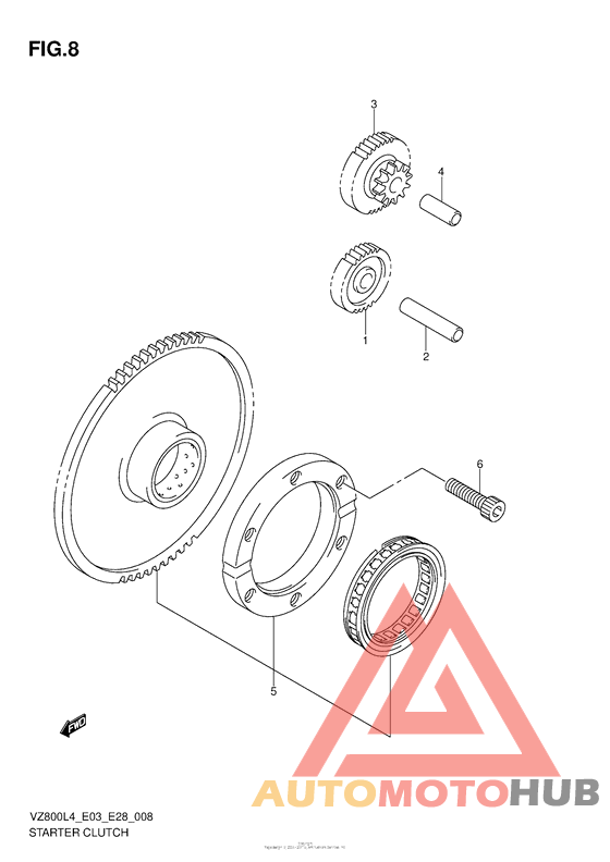 Муфта стартера