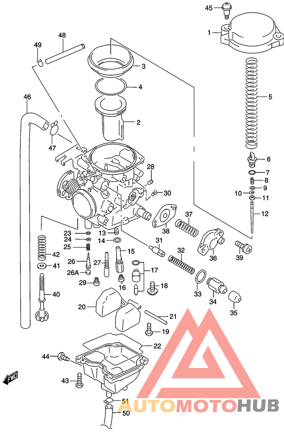 Carburetor assy