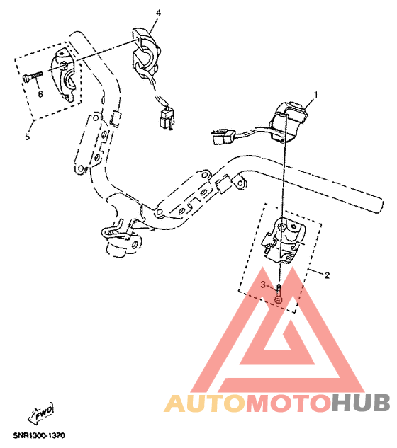 Handle switch. lever