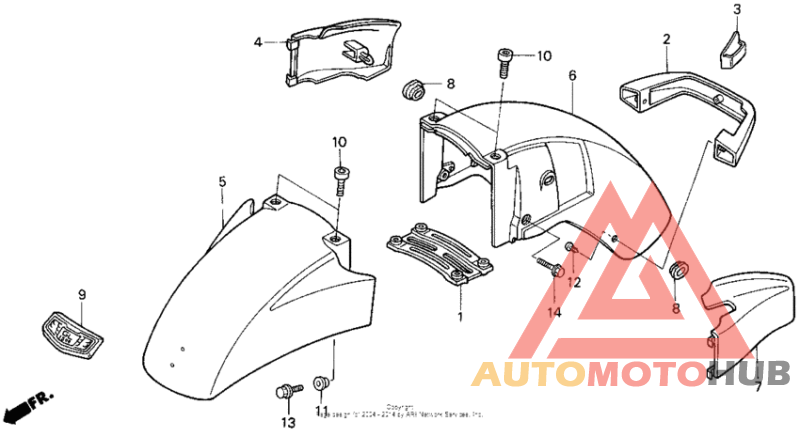 Переднее крыло