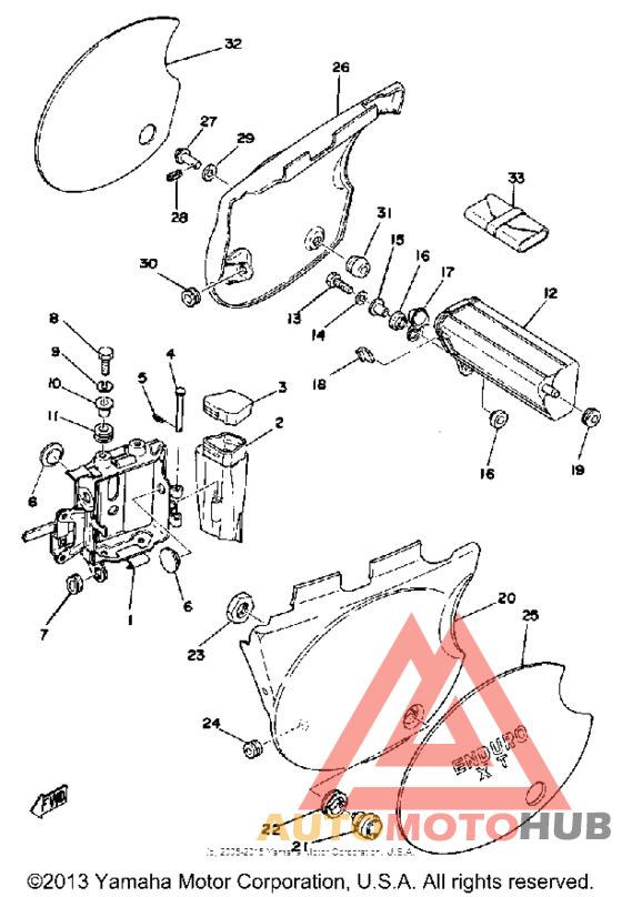 Side cover - battery box