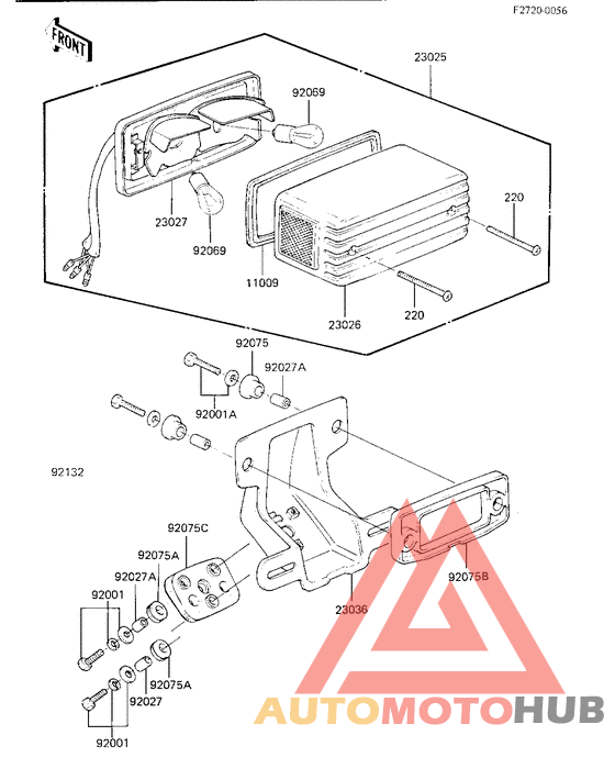 Taillight unit ass`y